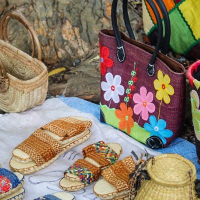 African Woven Wonders: Handcrafted Bags & Sandals